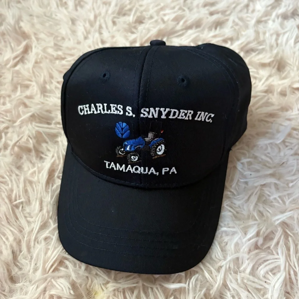 New Holland Tractor Charles S. Snyder Inc. Cap Hat Kids